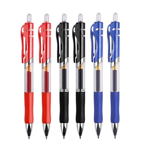 gel pens retractable set black/red/blue ink colored pen 0.5mm replaceable refills office&school supplies stationery
gel pens retractable set black/red/blue ink colored pen 0.5mm replaceable refills office&school supplies stationery