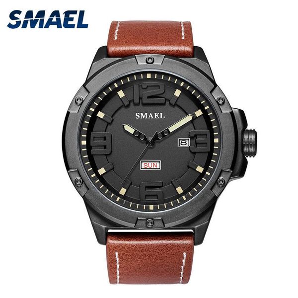 wristwatches waterproof calendar quartz smael watch men big dial relogio man watches digital 1313 sport bracelet, Slivery;brown
wristwatches waterproof calendar quartz smael watch men big dial relogio man watches digital 1313 sport bracelet, Slivery;brown