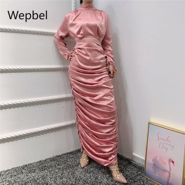 ethnic clothing wepbel kaftan dubai abaya turkey femme waist drawstring muslim dress satin vestidos islam high robe, Red
ethnic clothing wepbel kaftan dubai abaya turkey femme waist drawstring muslim dress satin vestidos islam high robe, Red