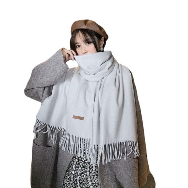 scarves winter scarf tessel soft warm pashmina female shawl wraps bufanda borla echarpe hiver cicartiz invierno mujer cachecol, Blue;gray
scarves winter scarf tessel soft warm pashmina female shawl wraps bufanda borla echarpe hiver cicartiz invierno mujer cachecol, Blue;gray