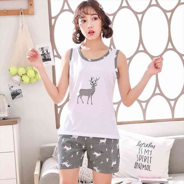 animal print vest amp short pants pajama sets women sleeveless cartoon nightwear plus size 3xl sleepwear pijamas mujer, Black;red
animal print vest amp short pants pajama sets women sleeveless cartoon nightwear plus size 3xl sleepwear pijamas mujer, Black;red