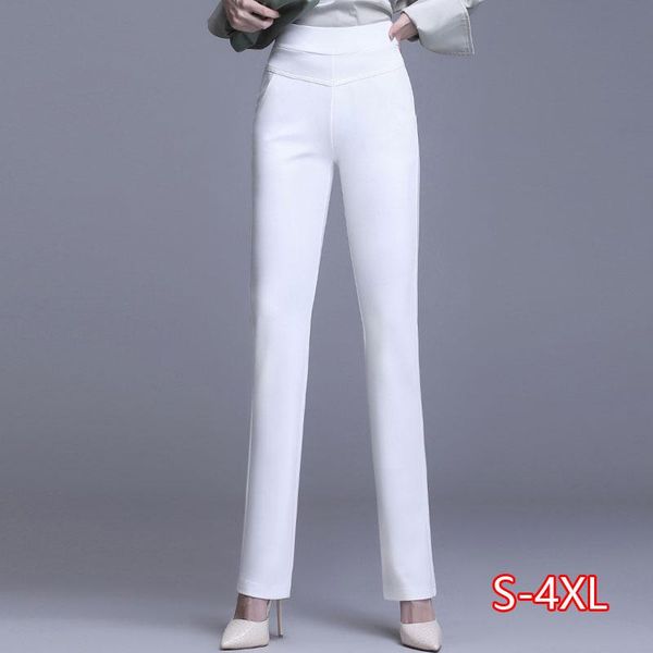 women's pants & capris women straight professional trousers korean spring and autumn high-waisted office wear thin plus size, Black;white
women's pants & capris women straight professional trousers korean spring and autumn high-waisted office wear thin plus size, Black;white