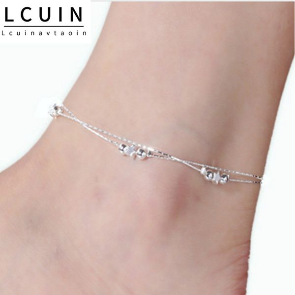 925 sterling silver box chain star charm foot jewelry anklet for women girls leg bracelet anklet damski tornozeleira feminina, Red;blue
925 sterling silver box chain star charm foot jewelry anklet for women girls leg bracelet anklet damski tornozeleira feminina, Red;blue
