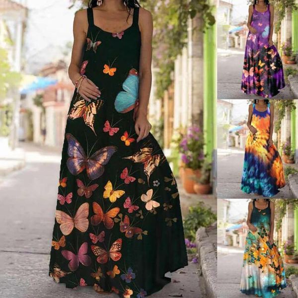 casual dresses vintage summer butterfly print dress women oversized boho clothes beach sleeveless long for 2021, Black;gray
casual dresses vintage summer butterfly print dress women oversized boho clothes beach sleeveless long for 2021, Black;gray