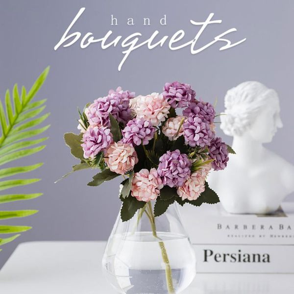 decorative flowers & wreaths artificial flower silk bouquet simulation hydrangea ornaments wedding for home arrangement decoration
decorative flowers & wreaths artificial flower silk bouquet simulation hydrangea ornaments wedding for home arrangement decoration