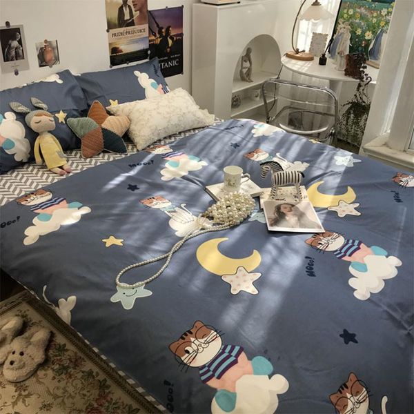 bedding sets cute cartoon cat moon star set kid child teen,cotton twin full king home textile bed sheet pillow case quilt cover
bedding sets cute cartoon cat moon star set kid child teen,cotton twin full king home textile bed sheet pillow case quilt cover