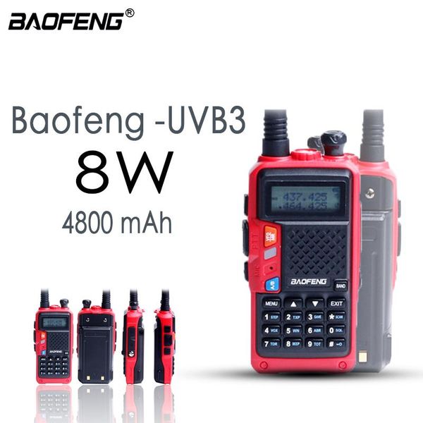 walkie talkie 2021 baofeng bf-b3 plus update of 4800mah ip67 waterproof tri-band long played powerful radio 
walkie talkie 2021 baofeng bf-b3 plus update of 4800mah ip67 waterproof tri-band long played powerful radio