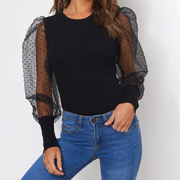 women's jumpsuits & rompers slim polka dots long puff sleeve sheer ladies solid color round neck jumpsuit bodysuit est, Black;white
women's jumpsuits & rompers slim polka dots long puff sleeve sheer ladies solid color round neck jumpsuit bodysuit est, Black;white