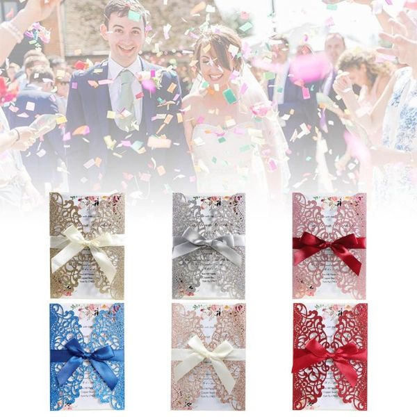 greeting cards 20pcs glitter hollow invitations with envelopes ribbon for wedding invite 57bb
greeting cards 20pcs glitter hollow invitations with envelopes ribbon for wedding invite 57bb