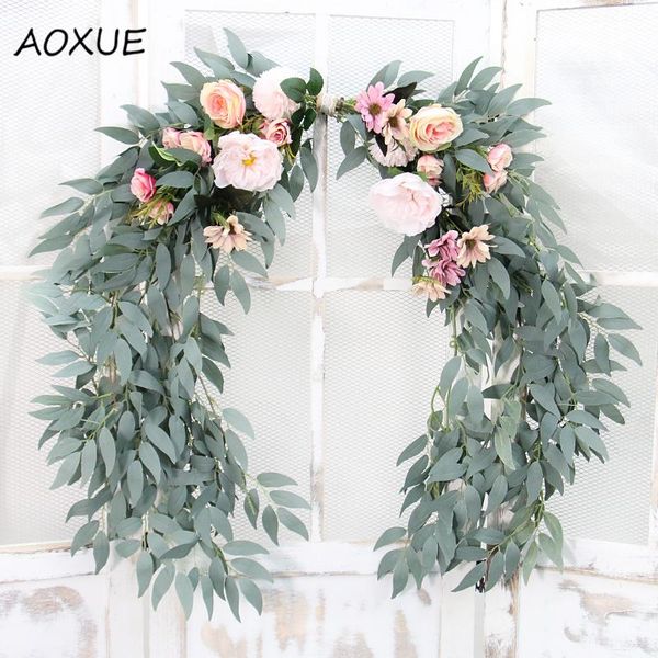 1.5m silk artificial rose flower vine wall hanging fake plant leaf garland background romantic wedding room decoration decorative flowers &
1.5m silk artificial rose flower vine wall hanging fake plant leaf garland background romantic wedding room decoration decorative flowers &