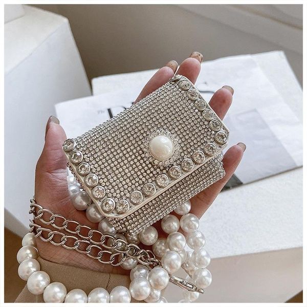 shoulder bags mini bag female 2021 trendy fashion pearl chain korean version of rhinestone crossbody waist chest
shoulder bags mini bag female 2021 trendy fashion pearl chain korean version of rhinestone crossbody waist chest