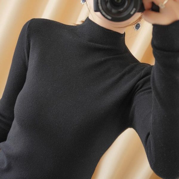 women's sweaters women woollen thick autumn winter korean pullover knitted sweater long sleeve turtleneck solid slim tight, White;black
women's sweaters women woollen thick autumn winter korean pullover knitted sweater long sleeve turtleneck solid slim tight, White;black