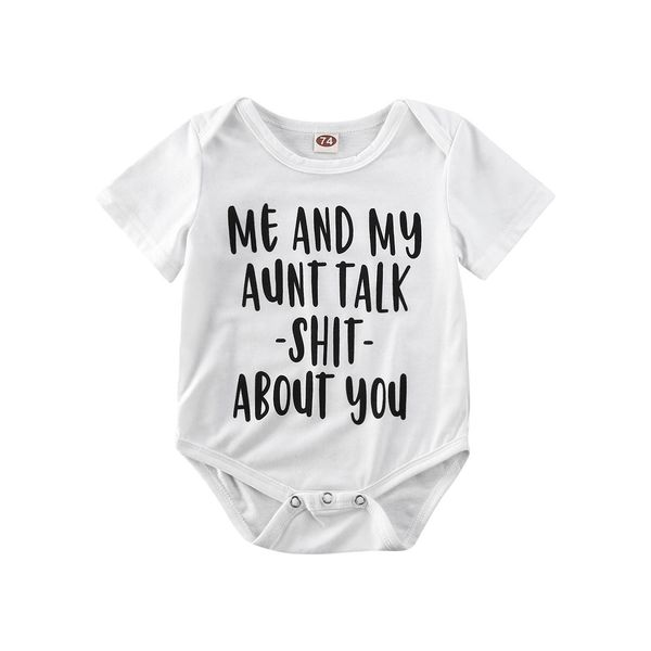 0-18m summer toddler baby girls boys bodysuits letter print short sleeve white cotton jumpsuits outfits
0-18m summer toddler baby girls boys bodysuits letter print short sleeve white cotton jumpsuits outfits