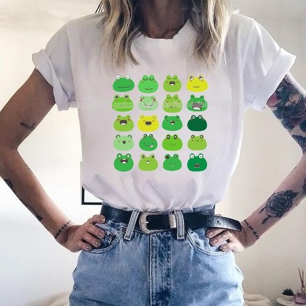 women's t-shirt women cute animals frog t-shirts summer short sleeves t shirts female funny cartoon tshirts streetwear camiseta, White
women's t-shirt women cute animals frog t-shirts summer short sleeves t shirts female funny cartoon tshirts streetwear camiseta, White