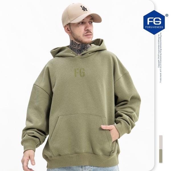 fgss men's wear 2021 autumn and winter new tide brand high street hip hop fog letter flocking oversize hoodie, Black
fgss men's wear 2021 autumn and winter new tide brand high street hip hop fog letter flocking oversize hoodie, Black