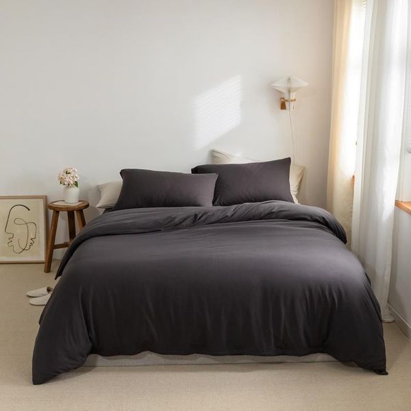 bedding sets solid color double full duvet cover set knitted cotton soft skin friendly comforter bed sheet pillowcases
bedding sets solid color double full duvet cover set knitted cotton soft skin friendly comforter bed sheet pillowcases