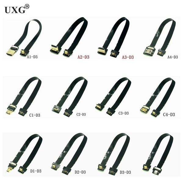 audio cables & connectors fpv dual up angled 90 degree hd male to -compatible hdtv fpc flat cable for multicopter aerial pography 10cm-1
audio cables & connectors fpv dual up angled 90 degree hd male to -compatible hdtv fpc flat cable for multicopter aerial pography 10cm-1