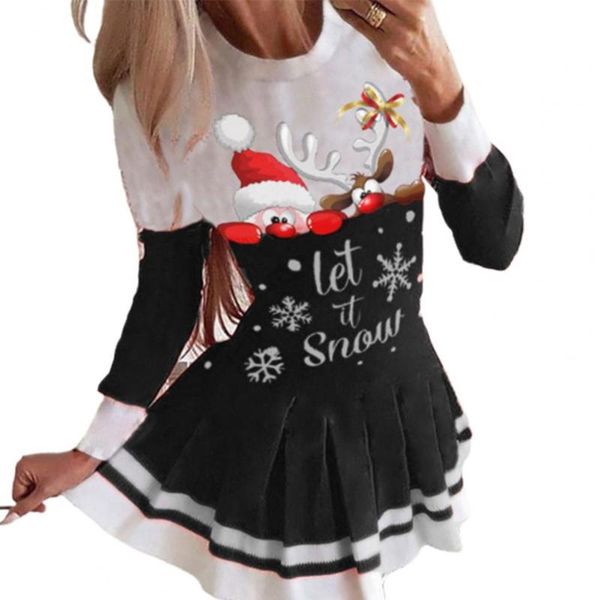 casual dresses christmas dress women pleated round neck festive patchwork deer print mini fashion for year red short, Black;gray
casual dresses christmas dress women pleated round neck festive patchwork deer print mini fashion for year red short, Black;gray