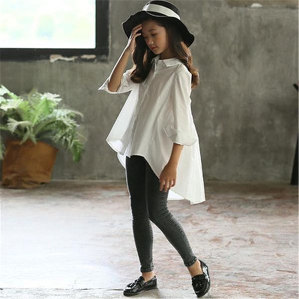 shirts back to school clothing blouses girl shirt long-sleeve white yellow autumn kids children's blouse turn down collar, White;black
shirts back to school clothing blouses girl shirt long-sleeve white yellow autumn kids children's blouse turn down collar, White;black