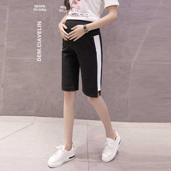 maternity bottoms pregnant women shorts summer thin section bottoming sports pants five points sleep, White
maternity bottoms pregnant women shorts summer thin section bottoming sports pants five points sleep, White