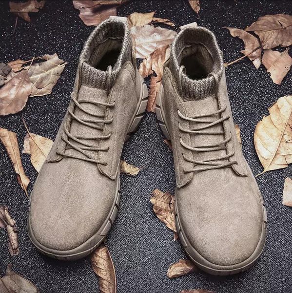 men boots fly patchworkcasual shoes knit winter boots ankle martin boots brown black outdoor s size 40-44
men boots fly patchworkcasual shoes knit winter boots ankle martin boots brown black outdoor s size 40-44