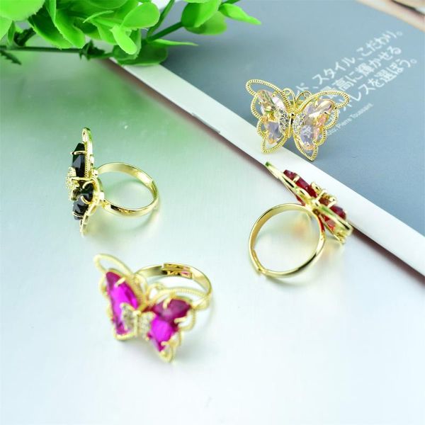 cluster rings 2021 fashion sweet zircon crystal butterfly ring factory outlet copper plating 18k real gold color-preserving jewelry, Golden;silver
cluster rings 2021 fashion sweet zircon crystal butterfly ring factory outlet copper plating 18k real gold color-preserving jewelry, Golden;silver