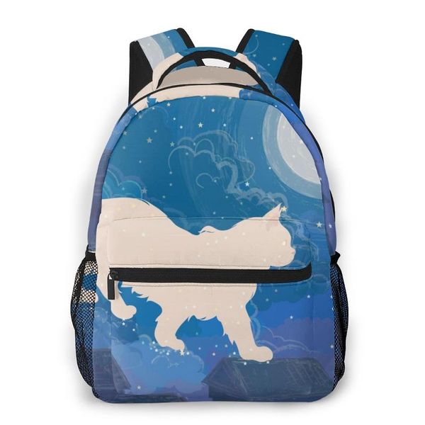children backpacks school bag for boys shining moon cat walks through the night sky teenagers schoolbag student bookbags bags
children backpacks school bag for boys shining moon cat walks through the night sky teenagers schoolbag student bookbags bags