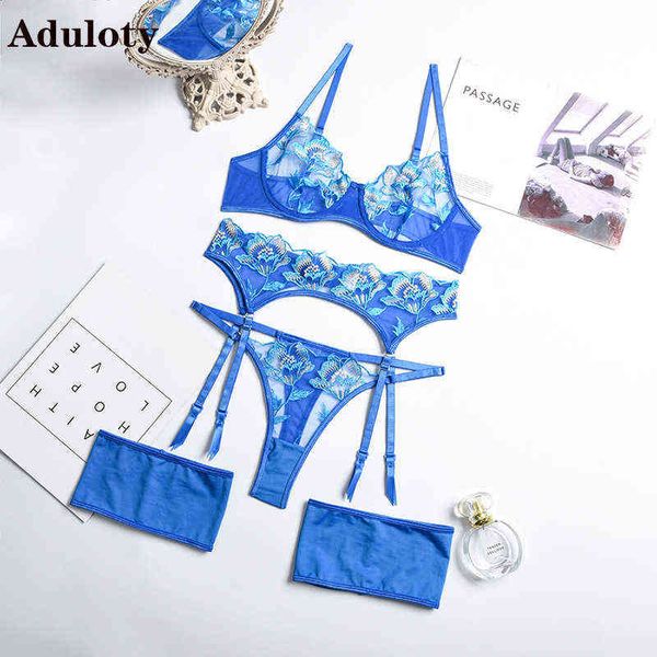 nxy set aduloty women' underwear and beautiful bright cut-out blue embroidered flower net gauze garter erotic lingerie four piece 1127, Red;black
nxy set aduloty women' underwear and beautiful bright cut-out blue embroidered flower net gauze garter erotic lingerie four piece 1127, Red;black