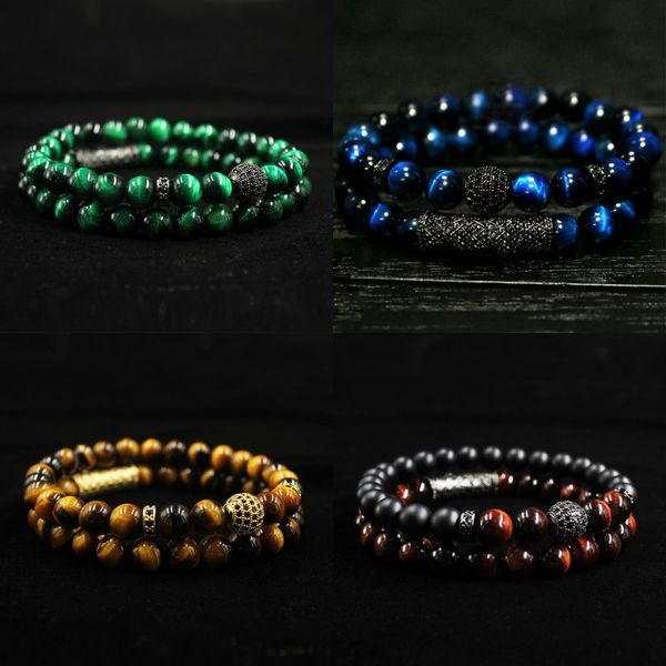 2pc/set natural tiger eye pearl beads bracelet set, jewelry for men and women, elastic material beads wrist strap bracelet accessories 98 r2, Golden;silver
2pc/set natural tiger eye pearl beads bracelet set, jewelry for men and women, elastic material beads wrist strap bracelet accessories 98 r2, Golden;silver