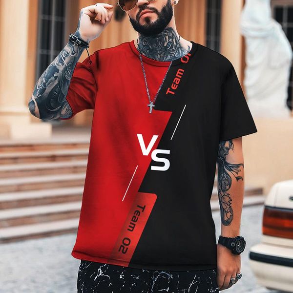 men's t-shirts vs letter printing trend sports brand simple fashion style oversized t-shirt shirt short sleeve clothing 6xl, White;black
men's t-shirts vs letter printing trend sports brand simple fashion style oversized t-shirt shirt short sleeve clothing 6xl, White;black
