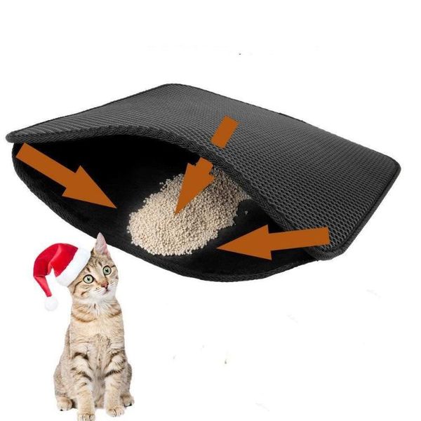 dog apparel waterproof pet cat litter mat double layer trapping clean pad products for cats accessories
dog apparel waterproof pet cat litter mat double layer trapping clean pad products for cats accessories