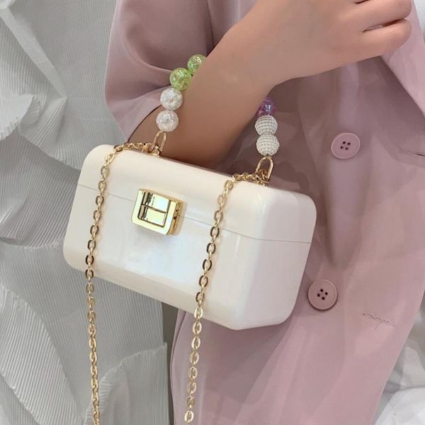 evening bags acrylic beaded handbag small purse tote box shoulder clutch handbags chain beach travel summer women's crossbody bag
evening bags acrylic beaded handbag small purse tote box shoulder clutch handbags chain beach travel summer women's crossbody bag
