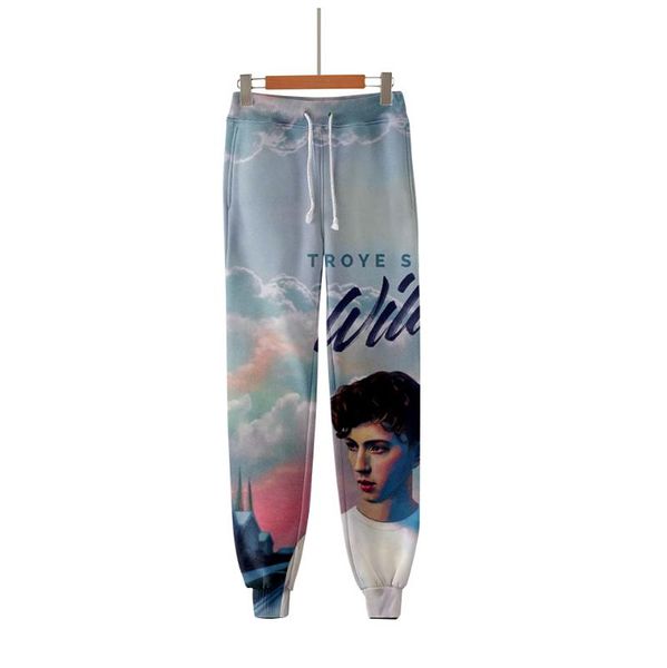 fashion spring autumn troye sivan 3d printed jogger pants streetwear long trendy suitable casual women's & capris, Black;white
fashion spring autumn troye sivan 3d printed jogger pants streetwear long trendy suitable casual women's & capris, Black;white