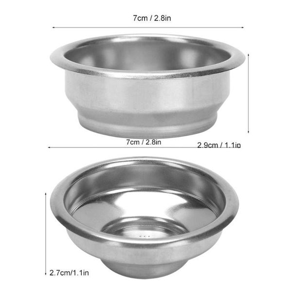 coffee filters 449c 58mm double layers single/double doses filter basket semi-automatic
coffee filters 449c 58mm double layers single/double doses filter basket semi-automatic