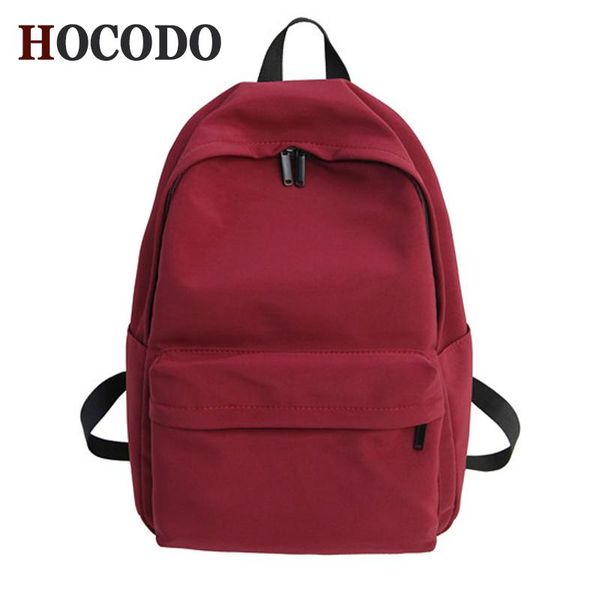 backpack hocodo solid canvas for teenagers women casual large capacity school bag simple college wind travel mochila
backpack hocodo solid canvas for teenagers women casual large capacity school bag simple college wind travel mochila