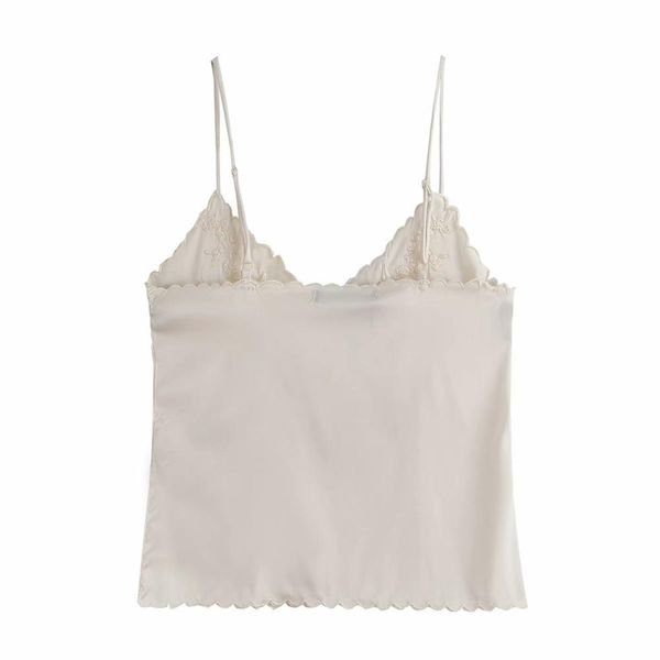 women cami summer womens stitching fold v neck adjustable polyester shoulder strap casual embroidery underwear suspender drop, White
women cami summer womens stitching fold v neck adjustable polyester shoulder strap casual embroidery underwear suspender drop, White