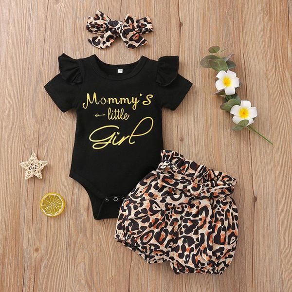 clothing sets 0-18m 3pcs born infant girls letter short sleeve romper+leopard shorts+headbands outfits set baby cotton clothes d5#, White
clothing sets 0-18m 3pcs born infant girls letter short sleeve romper+leopard shorts+headbands outfits set baby cotton clothes d5#, White