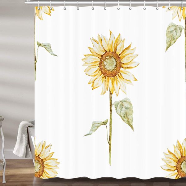 sunflower decor shower curtain autumn watercolor yellow floral upgrade polyester fabric bath curtains bathroom accessories with
sunflower decor shower curtain autumn watercolor yellow floral upgrade polyester fabric bath curtains bathroom accessories with