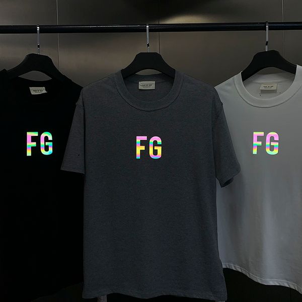 men's t-shirts summer fashion short sleeve 1:1 lorenzo high street mark reflexive fg laser oversize cotton shirt, White;black
men's t-shirts summer fashion short sleeve 1:1 lorenzo high street mark reflexive fg laser oversize cotton shirt, White;black