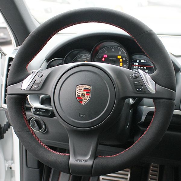 for porsche macan panamera cayenne diy custom suede leather hand-sewn car steering wheel cover
for porsche macan panamera cayenne diy custom suede leather hand-sewn car steering wheel cover