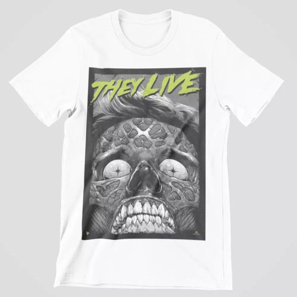 they live t-shirt thriller cult satirical sci fi horror roddy piper gift 80s tee, White;black
they live t-shirt thriller cult satirical sci fi horror roddy piper gift 80s tee, White;black