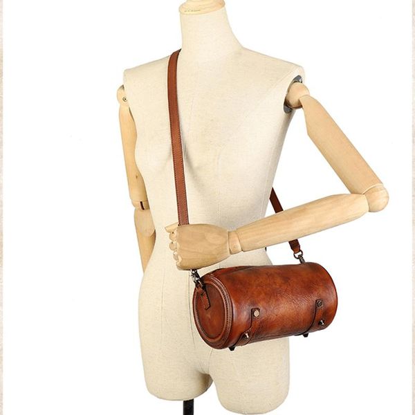 evening bags fctossr women's bag first layer cowhide cylinder mini one-shoulder diagonal niche leather cylindrical bucket
evening bags fctossr women's bag first layer cowhide cylinder mini one-shoulder diagonal niche leather cylindrical bucket