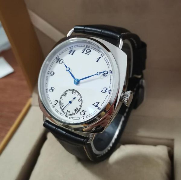 wristwatches 47mm geervo no logo 316l stainless steel white dial blue hand manual mechanical men's watch st3621 movement, Slivery;brown
wristwatches 47mm geervo no logo 316l stainless steel white dial blue hand manual mechanical men's watch st3621 movement, Slivery;brown