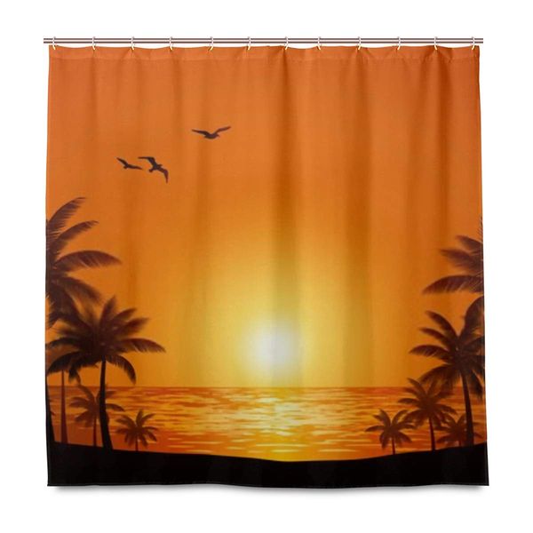 shower curtain,palm trees waterproof extra long bath curtain with hooks, 180 x 180cm drop(72 x 72 inch)
shower curtain,palm trees waterproof extra long bath curtain with hooks, 180 x 180cm drop(72 x 72 inch)