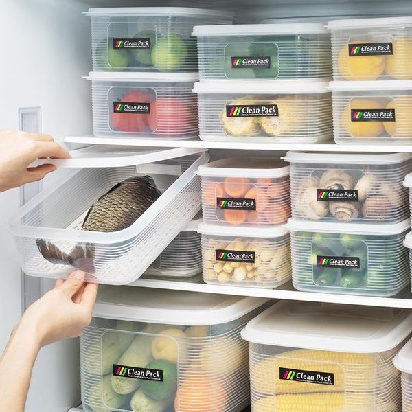 1.2/1.8/3.1l plastic refrigerator fruit and vegetable storage box with lid kitchen containers bottles & jars
1.2/1.8/3.1l plastic refrigerator fruit and vegetable storage box with lid kitchen containers bottles & jars