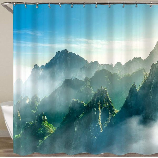 shower curtain,the beautiful natural scenery of mount huangshan landscape,waterproof bath curtains polyester decorative shower
shower curtain,the beautiful natural scenery of mount huangshan landscape,waterproof bath curtains polyester decorative shower