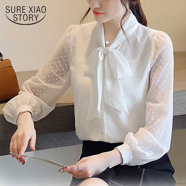 blusas mujer de moda autumn long sleeve chiffon blouse women solid lace elegant bow collar slim fit ladies' 10703 210528, White
blusas mujer de moda autumn long sleeve chiffon blouse women solid lace elegant bow collar slim fit ladies' 10703 210528, White