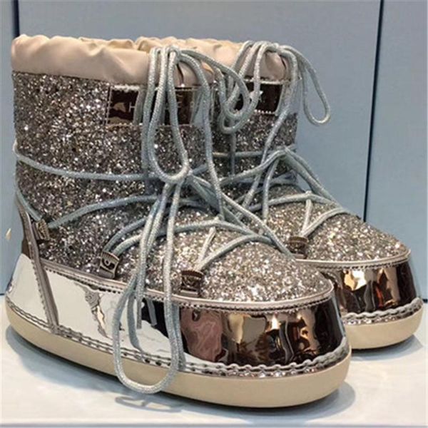 silver sequin boots women botki cekiny gold winter shoes woman fur kar botu bayan laces ankle, Black
silver sequin boots women botki cekiny gold winter shoes woman fur kar botu bayan laces ankle, Black
