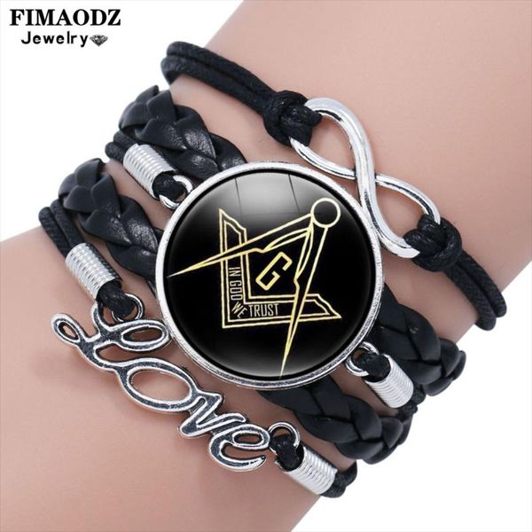 masonic bracelet mason glass po multilayer leather bracelets vintage men women jewelry charm, Golden;silver
masonic bracelet mason glass po multilayer leather bracelets vintage men women jewelry charm, Golden;silver