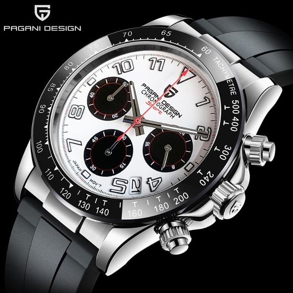 wristwatches 2021 pagani design watch for men quartz rubber strap 100m waterproof sport chronograph sapphire vk63 clock relogio cadeau homme, Slivery;brown
wristwatches 2021 pagani design watch for men quartz rubber strap 100m waterproof sport chronograph sapphire vk63 clock relogio cadeau homme, Slivery;brown